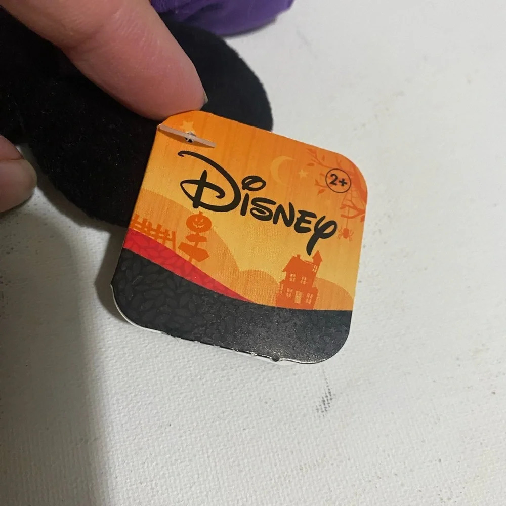 Disney Halloween Mickey Mouse w/ Purple Cape Hat Count Dracula 11” Plush, NWT - Picture 8 of 10